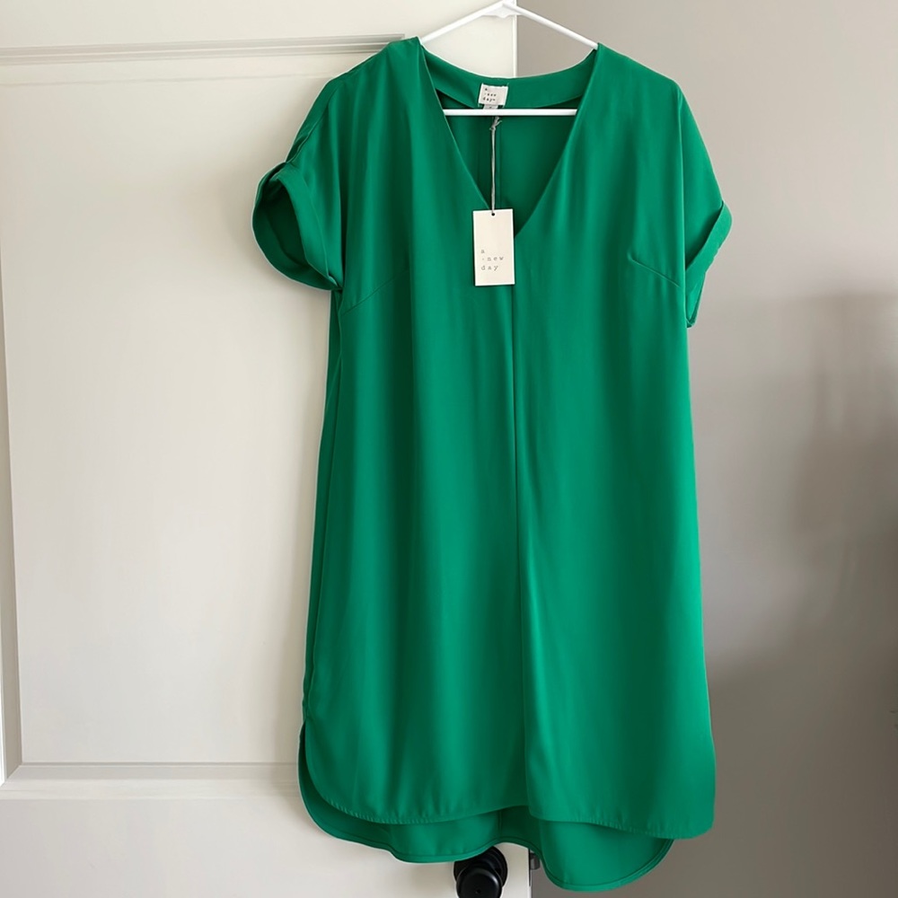 Target Green Shift Dress